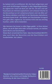 Fließtext in Violett und Weiß. Preis: 14,99€. Rechts unten Barcode. Blau-lila Hintergrund.