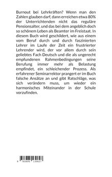 Ein Text beschreibt das Burnout-Problem bei Lehrern und bietet Ratschläge für ein harmonisches Schulumfeld.