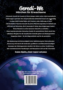 Geredi-We: Märchen für Erwachsene, über Prinzessin Geredi-We und ihre hoffnungsvollen Träume. Ziele: human dignity, planet respect und peace.