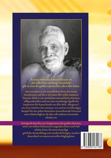 Texte beschreiben Ramana Maharshi als bedeutenden spirituellen Lehrer. Schwarz-Weiß-Foto eines älteren Mannes mit Bart.
