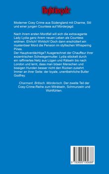 Nightingale. Moderner Cosy Crime aus Südengland. Charmant. Britisch. Mörderisch. Teil der Cosy-Crime-Reihe. Blaues Cover.