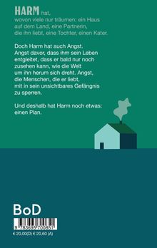 "HARM hat, wovon viele nur träumen..." Ein Haus und Baum illustriert minimalistisch die Landschaft unten.