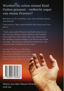 "Wurdest du schon einmal Kind Gottes genannt..." Ein Hand streckt sich nach oben zum Sternenhimmel aus. Links unten Barcode.