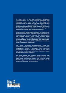 Texte beschreiben ein Buch über Balance in der Moderne, philosophische Tiefe, Verantwortung und eine neue Ethik.