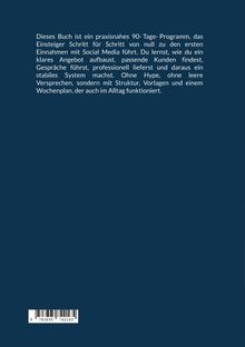 Text beschreibt ein praxisnahes 90-Tage-Programm zur Erzielung erster Einnahmen mit Social Media, inklusive Struktur und Vorlagen.