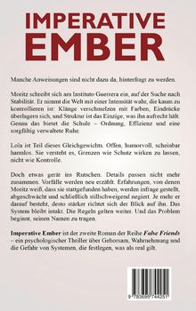 "IMPERATIVE EMBER" und weitere erläuternde Texte über eine Geschichte von Moritz am Instituto Guerrera.