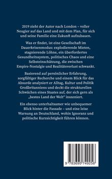 2019 zieht der Autor nach London, findet eine Gesellschaft im Krisenmodus. Analyse von Alltagsstrukturen UK.
