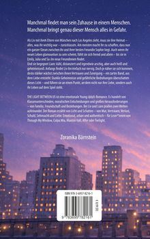 Ein Text über eine emotionale Young-Adult-Romanze von Zoranika Bärnstein vor einer nächtlichen Skyline.