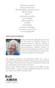 Ein Gedicht beginnt mit: "Was hast du erwartet? Einen schnellen Sieg?" Darunter ist ein Text über Irmgard Hierdeis.