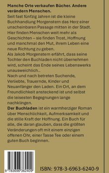 Manche Orte verkaufen Bücher. Andere verändern Menschen. Beschreibung eines Romans über Menschlichkeit und Hoffnung. ISBN: 978-3-6963-6240-9
