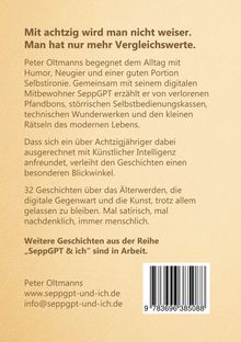 Mit achtzig wird man nicht weiser. Humor, Neugier und Selbstironie prägen 32 Geschichten über das Älterwerden.