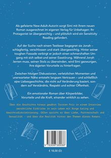 Text über eine Autorin, die mit ihrem Roman über einen übergewichtigen Protagonisten Vorurteile hinterfragt.