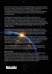 Ein Text beschreibt, wie sich das Geldsystem verändert und welche Herausforderungen es gibt. Hintergrund: Sternenhimmel.