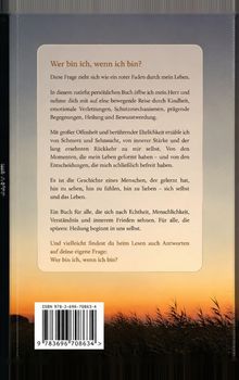 Ein Text über eine persönliche Reise der Selbsterkenntnis mit einem Sonnenuntergang im Hintergrund.