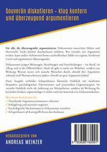 Souverän diskutieren - klug kontern und überzeugend argumentieren. Herausgegeben von Andreas Meinzer.