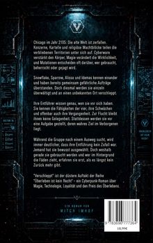 Titel: "Verschleppt" von Mitch Imhof. Science-Fiction-Elemente mit Cyberware, Magie, Chicago 2105, Entführungsgeschichte.