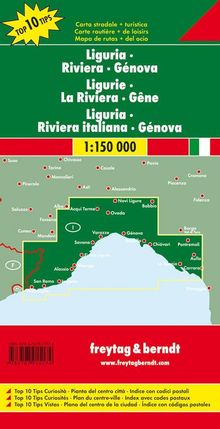 Ligurien - Italienische Riviera - Genua 1 : 150 000, Karten