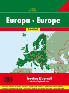 Europa Autoatlas 1:800.000, Buch