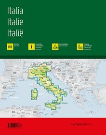 Italien, Autoatlas 1:150.000, freytag &amp; berndt, Buch