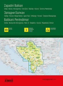 Westbalkan, Autoatlas 1:150.000, freytag &amp; berndt, Buch