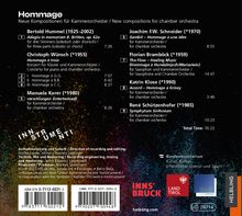 Tiroler Kammerorchester InnStrumenti - Hommage, CD