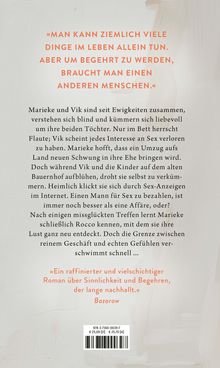 »MAN KANN ZIEMLICH VIELE DINGE IM LEBEN ALLEIN TUN... BRAUCHT MAN EINEN ANDEREN MENSCHEN.« Beschreibung und Zitat über Beziehungen.