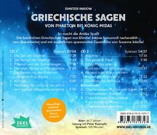 Griechische Sagen.Von Phaeton bis König Midas, 2 CDs