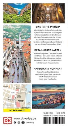 TOP10 Reiseführer Dubrovnik &amp; Dalmatinische Küste, Buch