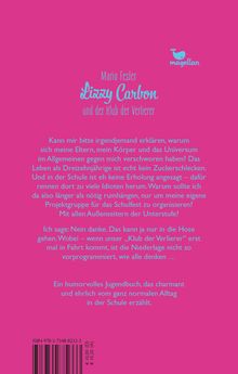 Mario Fesler: Lizzy Carbon und der Klub der Verlierer, Buch