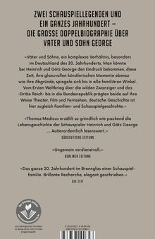 Thomas Medicus: Heinrich und Götz George, Buch