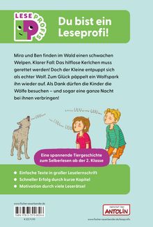 "Du bist ein Leseprofi!", Kinder, Hund, Spiel, Spaß, Illustration mit hellblauem Hintergrund und farbigem Design.