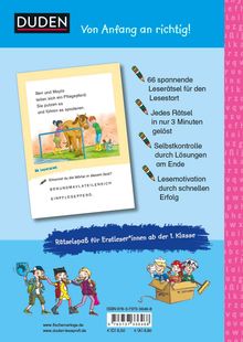 Susanna Moll: Duden Leseprofi - Witzige Leserätsel zum Schulstart - Pferde und Freundschaft, 1. Klasse, Buch