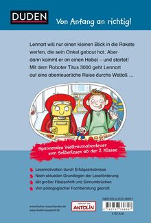 Sabine Stehr: Duden Leseprofi - Lennart, Titus und die Reise zum Mars, 2. Klasse, Buch