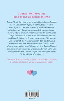 David Levithan: Ryan und Avery, Buch