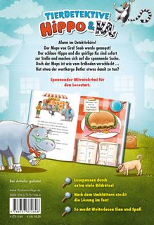 Thilo: Tierdetektive Hippo &amp; Ka - Wer hat den Mops gemopst?, Buch