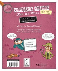 Sandra Lebrun: Panik auf dem Riesenrad - Sherlock Holmes für Kids - Löse die Fälle, Buch