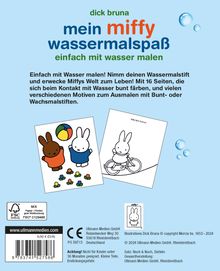 Mein Miffy Wassermalspaß, Buch