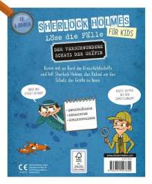 Sandra Lebrun: Sherlock für Kids - Löse die Fälle - Der verschwundene Schatz der Gräfin, Buch