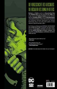 Frank Miller: Batman: Der letzte Kreuzzug, Buch