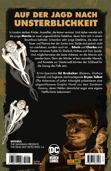 Ed Brubaker: Sandman - Dead Boy Detectives: Das Geheimnis der Unsterblichkeit, Buch