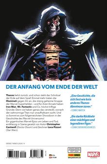 Christopher Cantwell: Thanos: Rückkehr des wahnsinnigen Titanen, Buch