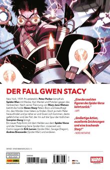 "DER FALL GWEN STACY" beschreibt Spider-Man als Privatdetektiv 1939. Illustration eines charismatischen Mannes mit energischem Ausdruck.