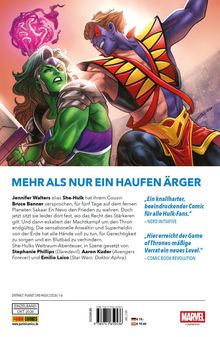 MEHR ALS NUR EIN HAUFEN ÄRGER. Jennifer Walters alias She-Hulk reist zum Planeten Sakaar. Illustration von She-Hulk im Kampf.
