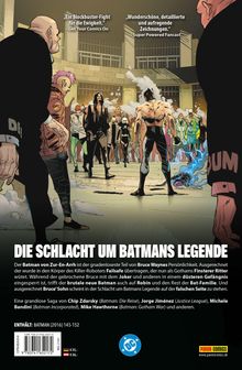 „Ein Blockbuster-Fight“, „Wunderschöne, detaillierte Zeichnungen.“ Viele Figuren in einem von zwei Wächtern umgebenen Raum.