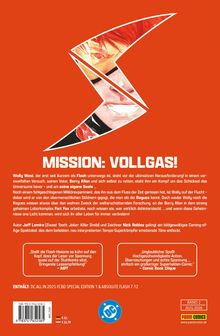 MISSION: VOLLGAS! Wally West als Flash, ultimative Herausforderung, Barry Allen retten. Autor: Jeff Lemire. Zeichner: Nick Robles.