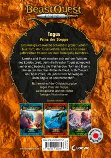 Adam Blade: Beast Quest Legend (Band 4) - Tagus, Prinz der Steppe, Buch