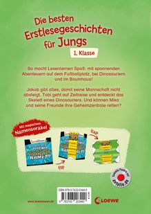 Leselöwen - Die besten Erstlesegeschichten für Jungs 1. Klasse, Buch