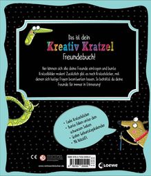 Mein Kreativ-Kratzel Freundebuch, Buch