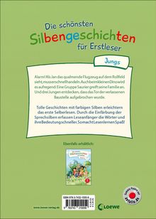 Kolloch &amp; Zöller: Die schönsten Silbengeschichten für Erstleser - Jungs, Buch