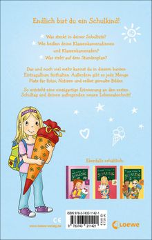 Mein erster Schultag - Mädchen (Hellblau), Buch